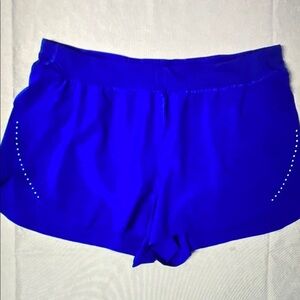 Women’s Athletic Blue Running Shorts